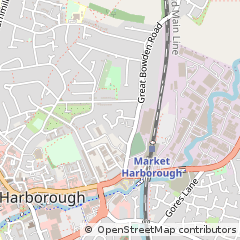 Map of Market Harborough