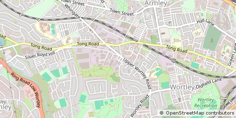 Map of Leeds