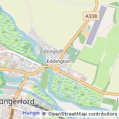 Map of Hungerford, Berkshire