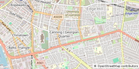 Map of Liverpool