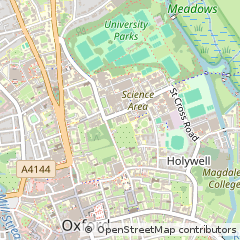 Map of Oxford, Oxfordshire