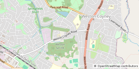 Map of Stoke-on-Trent