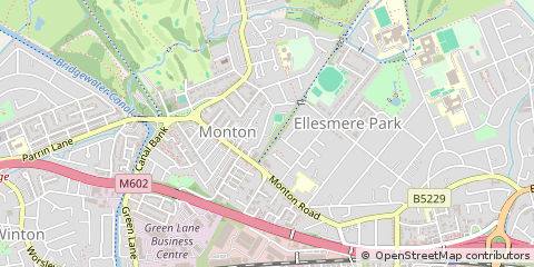Map of Manchester
