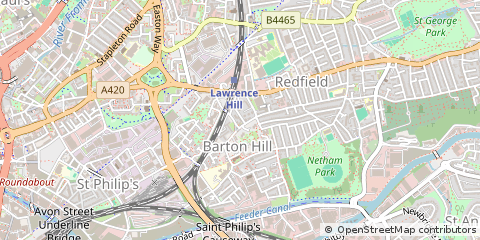 Map of Bristol