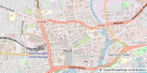Map of Hull