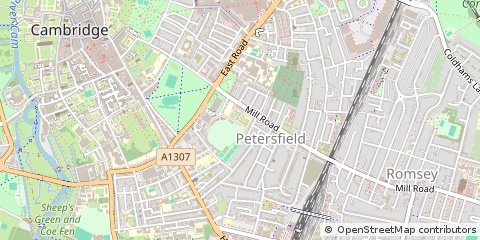 Map of Cambridge