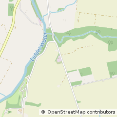 Map of Newcastleton, Roxburghshire