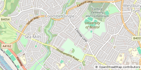 Map of Bristol