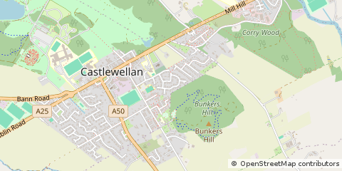 Map of Castlewellan