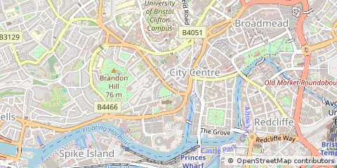 Map of Bristol