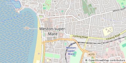 Map of Weston-Super-Mare