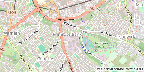Map of Oldham