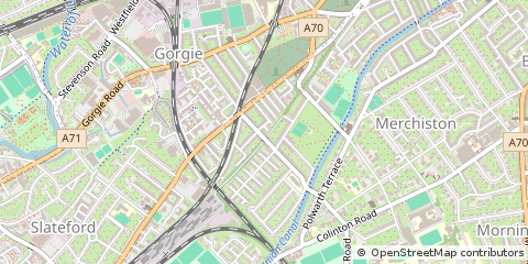 Map of Edinburgh