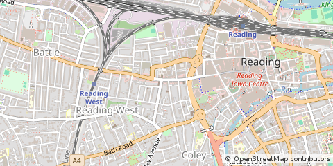 Map of Berkshire