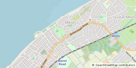 Map of Wirral