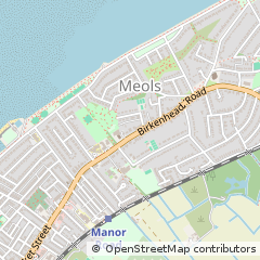Map of Wirral