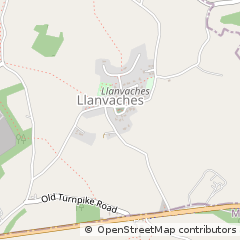 Map of Caldicot, Monmouthshire