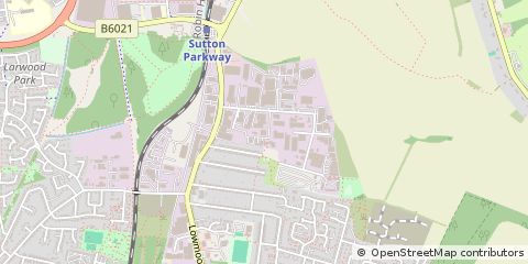 Map of Nottinghamshire