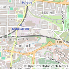 Map of Glasgow