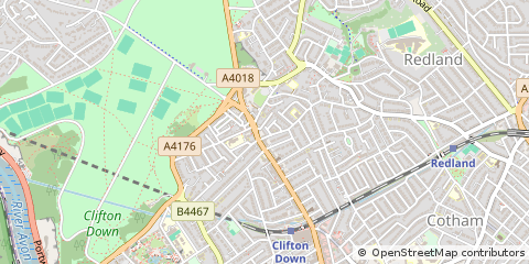 Map of Bristol