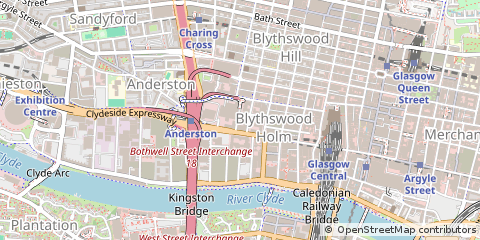 Map of Glasgow