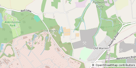 Map of Aldermaston