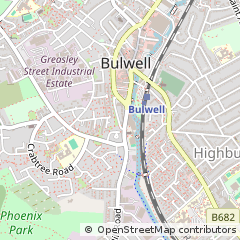 Map of Nottingham