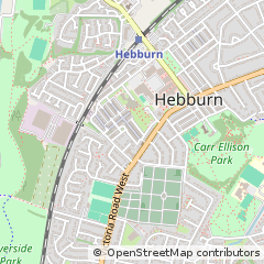 Map of Hebburn