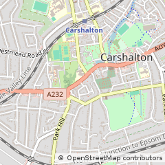 Map of Carshalton