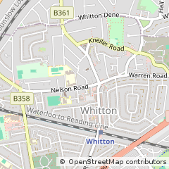 Map of Twickenham