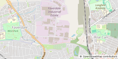 Map of Darlington