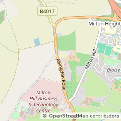 Map of Abingdon, Oxfordshire