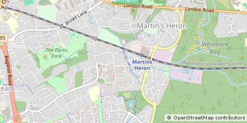 Map of Bracknell
