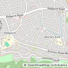 Map of Birmingham, West Midlands