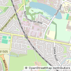 Map of Newcastle Upon Tyne