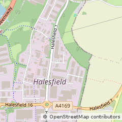 Map of Telford