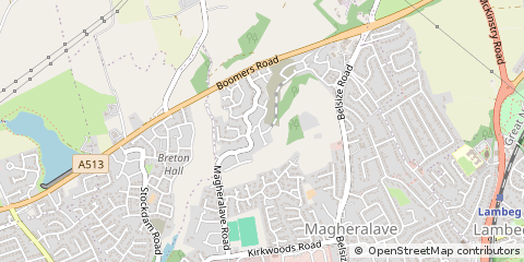 Map of Lisburn