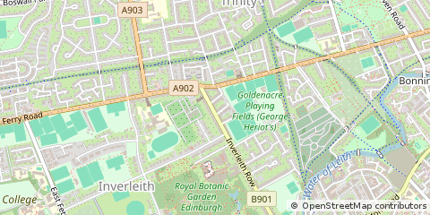 Map of Edinburgh