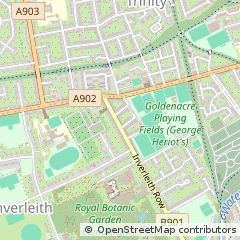 Map of Edinburgh