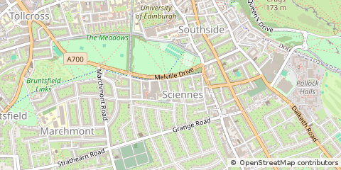 Map of Edinburgh