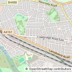 Map of Cardiff
