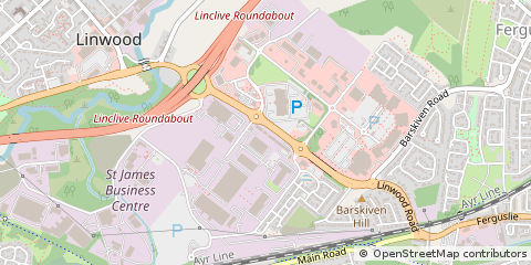 Map of Paisley