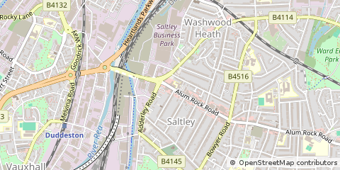 Map of Birmingham