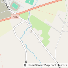 Map of Darlington, County Durham