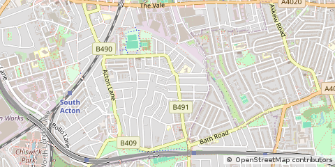 Map of London, Liverpool
