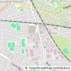 Map of Stockport, Cheshire