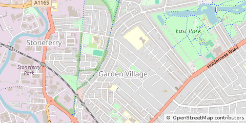 Map of Hull