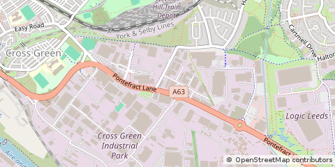 Map of Leeds
