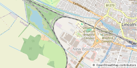 Map of Lincoln