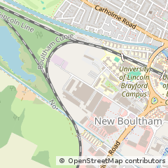 Map of Lincoln